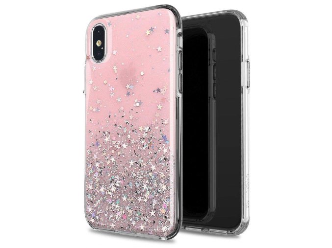 eng pl Wozinsky Star Glitter Shining Cover for Xiaomi Redmi Note 9 Pro Redmi Note 9S pink 60027 2