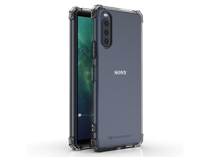 eng pl Wozinsky Anti Shock durable case with Military Grade Protection for Sony Xperia 10 II transparent 61147 1