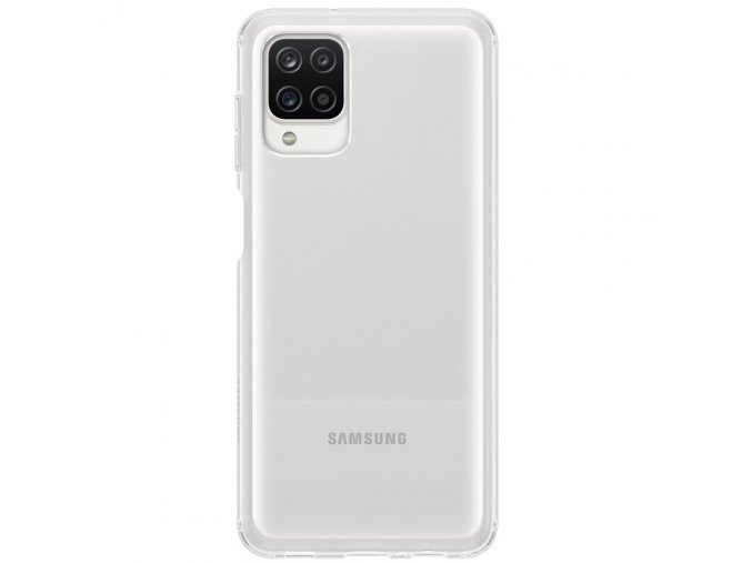 eng pl Samsung Soft Clear Cover durable cover with gel frame and reinforced back Samsung Galaxy A12 transparent EF QA125TTEGEU 67998 1