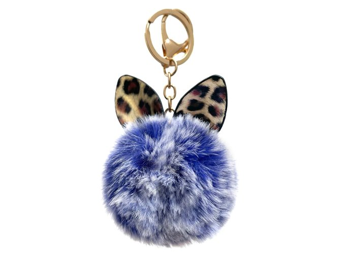 eng pl Fluffy ball pendant blue 72141 1