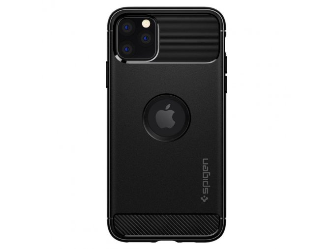 eng pl Spigen Rugged Armor Iphone 11 Pro Matte Black 53664 1