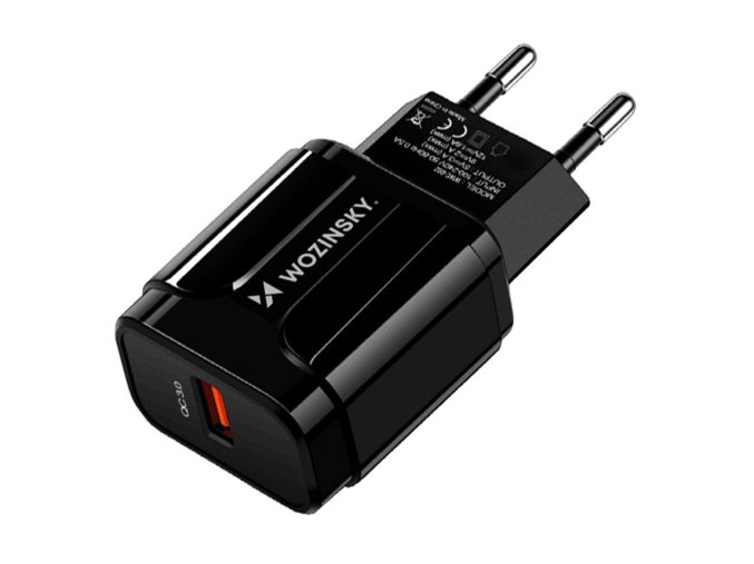 eng pl Wozinsky USB Quick Charge charger black WWC B02 63965 2