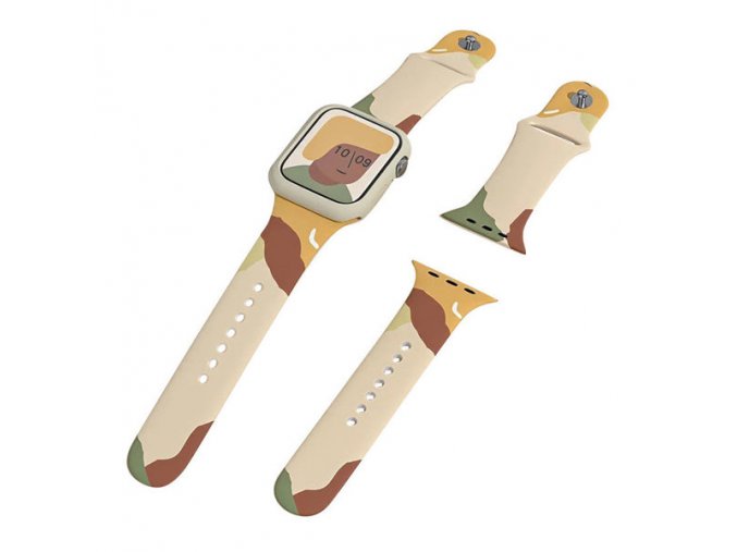 eng pm Strap Moro Apple Watch Band 6 5 4 3 2 40mm 38mm Silicon Strap Camo Watch Bracelet 1 77765 8