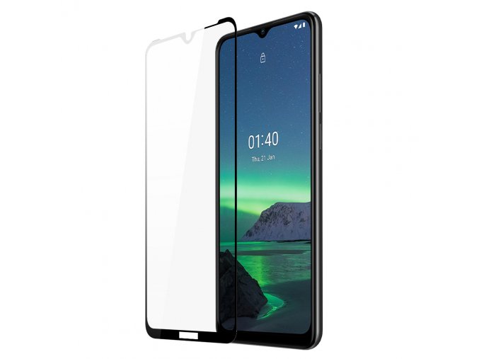 eng pl Dux Ducis 10D Tempered Glass Tough Screen Protector Full Coveraged with Frame for Nokia 1 4 transparent case friendly 74045 1