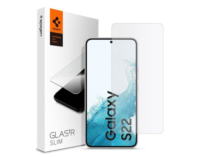 eng pl TEMPERED GLASS SPIGEN GLAS TR SLIM GALAXY S22 90714 1