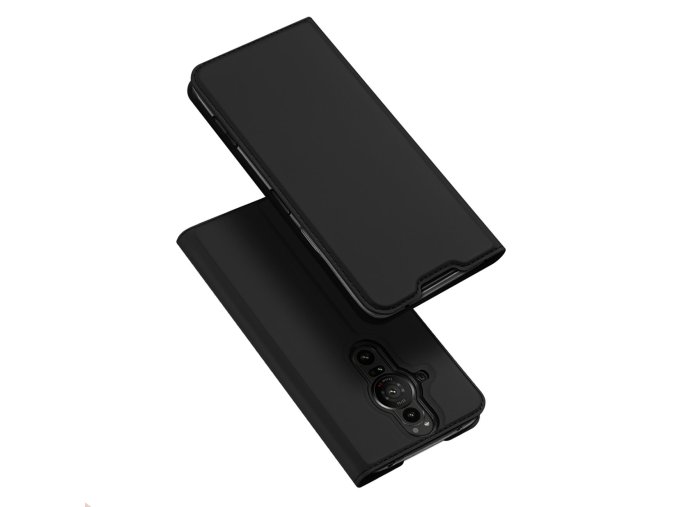 eng pl Dux Ducis Skin Pro holster cover flip cover for Sony Xperia Pro I black 88794 1