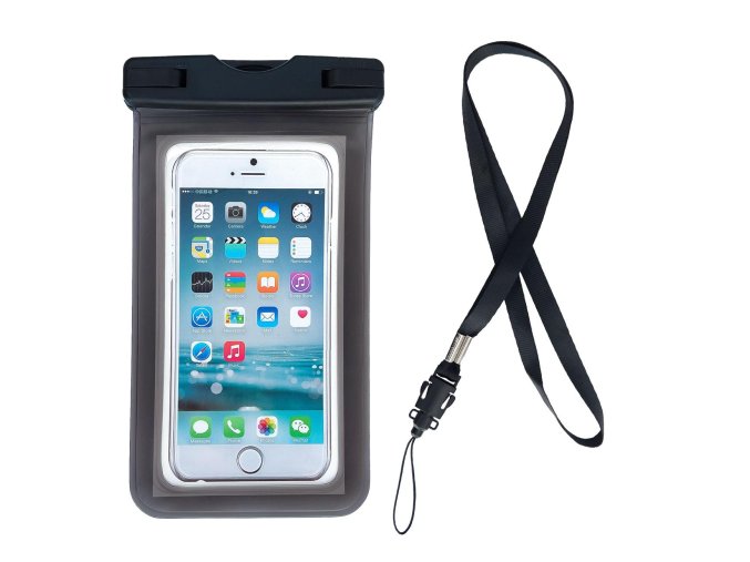 eng pl Waterproof pouch phone bag for swimming pool black 90883 7