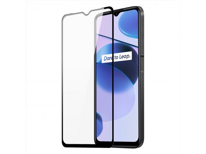 eng pl Dux Ducis 9D Tempered Glass full screen 9H tempered glass with frame Realme C35 black case friendly 96978 1