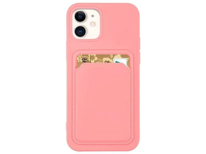 eng pl Card Case Silicone Wallet Wallet with Card Slot Documents for Samsung Galaxy A23 pink 91407 1