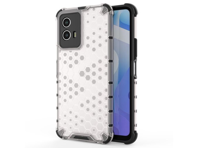 eng pl Honeycomb case armored cover with gel frame Vivo Y55 Y75 Y33s iQOO Z6 iQOO U5 transparent 96396 1