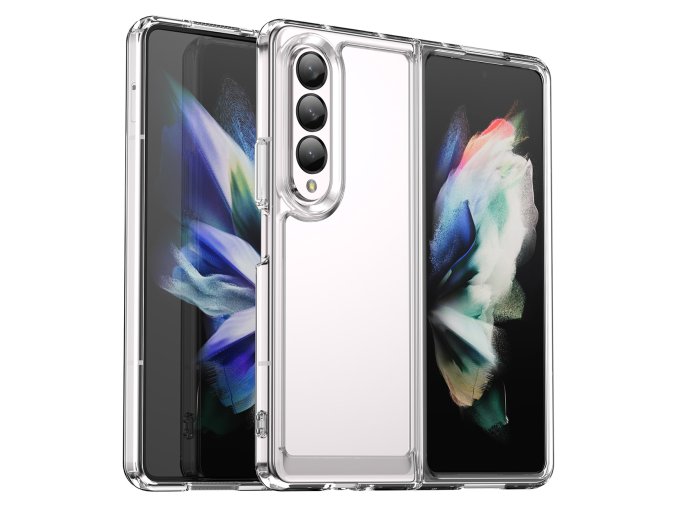 eng pl Outer Space Case for Samsung Galaxy Z Fold 3 cover with a flexible transparent frame 106613 1