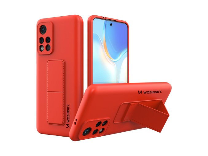 52812 multifunkcni silikonovy kryt na xiaomi redmi 10 cerveny