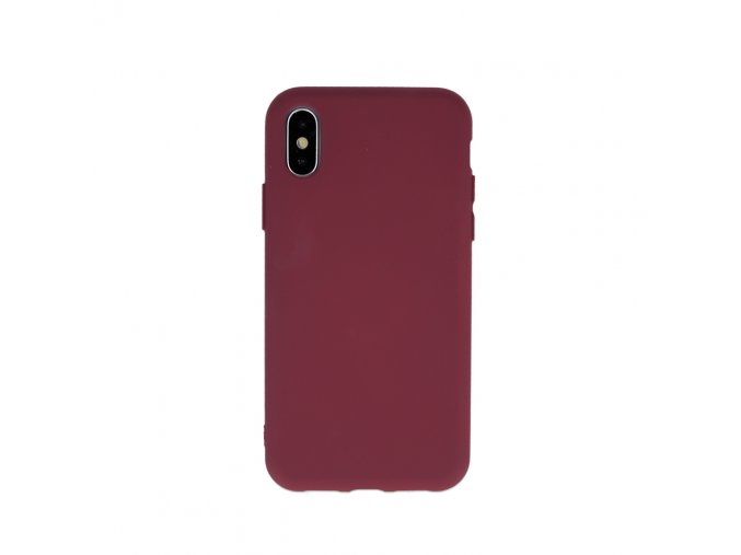 56451 silicon case for iphone 7 8 se 2020 se 2022 burgundy