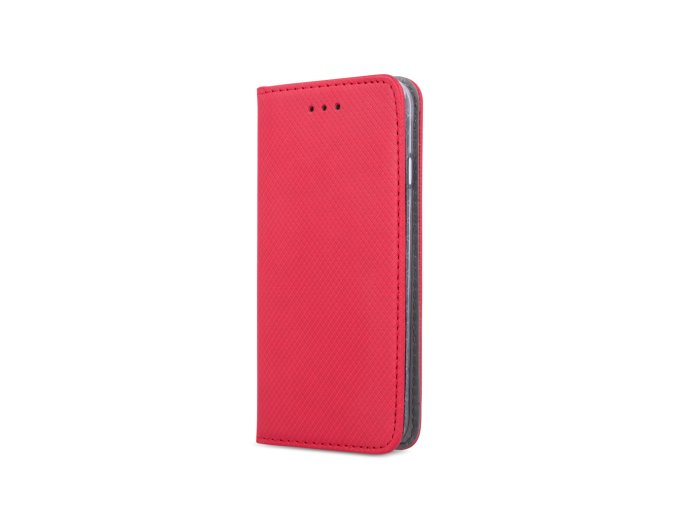 56445 smart magnet case for motorola e6 plus red