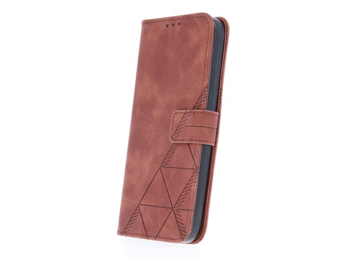 57096 smart trendy porto case for realme c21 brown