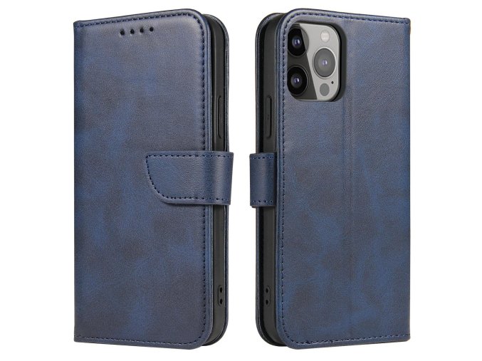 eng pl Magnet Case for Samsung Galaxy A14 5G cover with flip wallet stand blue 135364 1