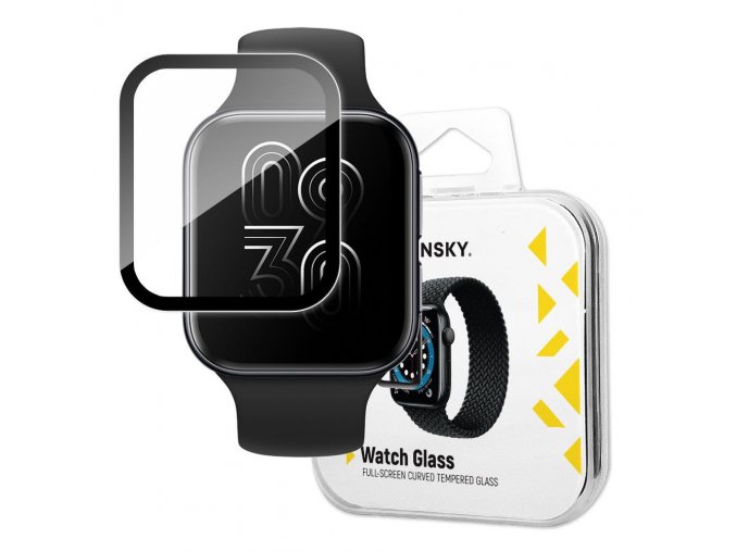 59444 wozinsky watch glass hybrid glass for oppo watch 41 mm black