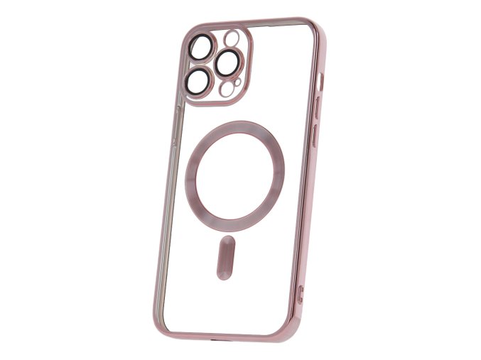 60605 color chrome mag case for iphone 13 pro max 6 7 quot rose gold