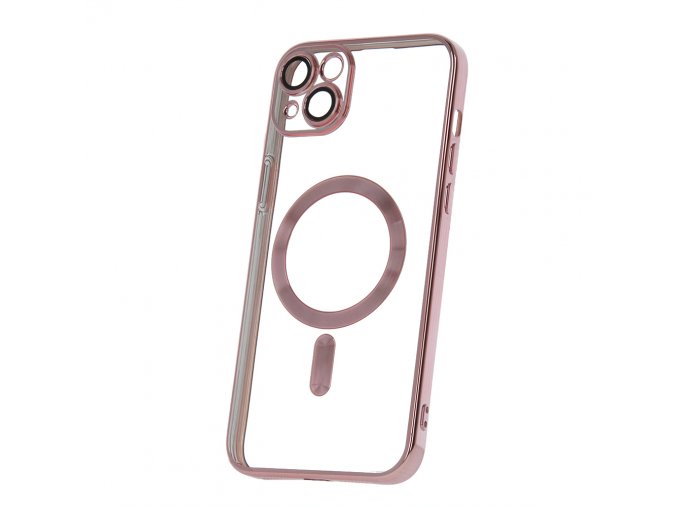 60641 color chrome mag case for iphone 14 plus 6 7 quot rose gold