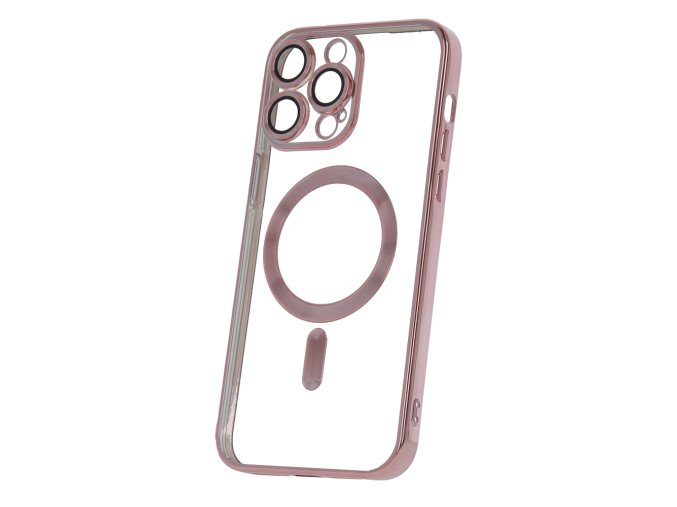60497 color chrome mag case for iphone 14 pro max 6 7 quot rose gold
