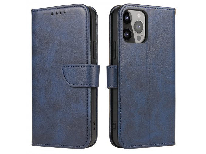 62474 flip stand wallet case pro iphone 15 pro max magnet case modry