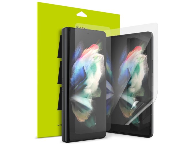64170 ringke dual easy film front and back screen protector for samsung galaxy z fold4 d2e047