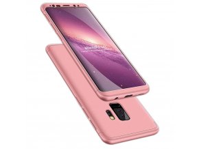 360 oboustranný kryt na Samsung Galaxy S9 Plus růžový 1