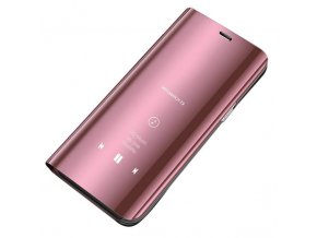 eng pl Clear View Case cover with Display for Xiaomi Redmi Note 5 dual camera Redmi Note 5 Pro pink 45981 1