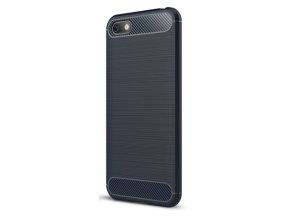 Matný carbon styl kryt na Huawei y5 2018 tit