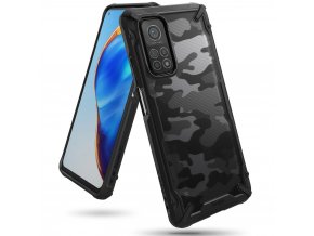 eng pl Ringke Fusion X Design durable PC Case with TPU Bumper for Xiaomi Mi 10T Pro Xiaomi Mi 10T black XDXI0018 66816 1