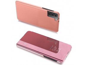 eng pl Clear View Case cover for Samsung Galaxy S21 Ultra 5G pink 66908 1