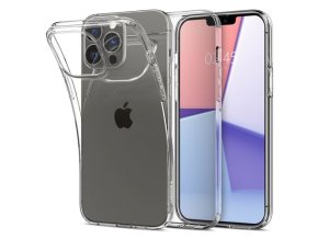 pol pm Spigen Liquid Crystal etui pokrowiec do iPhone 13 Pro Max cienka zelowa obudowa przezroczysty 77301 1