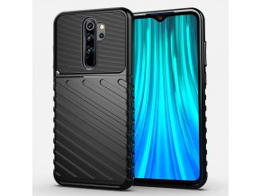 eng pl Thunder Case Flexible Tough Rugged Cover TPU Case for Xiaomi Redmi Note 8 Pro black 56372 1