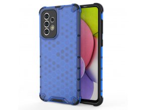 eng pl Honeycomb case armored cover with a gel frame for Samsung Galaxy A33 5G blue 91284 1