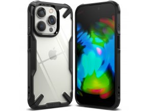 eng pl Ringke Fusion X Design case armored cover with frame for iPhone 14 Pro Max black FX647E55 107847 1