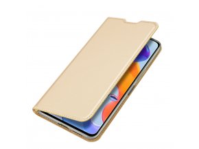 eng pl Dux Ducis Skin Pro Holster Cover Flip Cover for Xiaomi Redmi Note 11 Pro 5G 11 Pro gold 91326 4