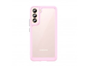 48879 outer space case cover for samsung galaxy s22 s22 plus hard cover with gel frame pink