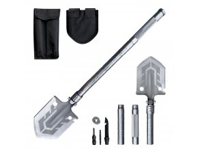 eng pl Multifunctional folding shovel 16in1 survival knife screwdriver glass breaker 72312 1