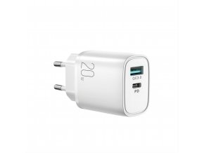 eng pl Joyroom fast charger USB A QC3 0 USB C PD 20W white L QP2011 135985 1