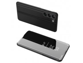 eng pl Clear View Case cover for Samsung Galaxy S23 flip cover black 135904 8