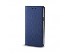55500 smart magnet case for motorola e6 plus navy blue