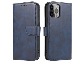 58137 magnet case cover pro xiaomi redmi note 12 5g poco x5 5g cover with flip wallet stand blue