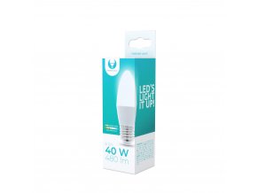 58509 led bulb e27 c37 6w 3000k 480lm forever light