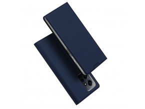58934 dux ducis skin pro case pro xiaomi redmi note 12 flip card wallet stand blue