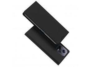 59498 dux ducis skin pro case pro xiaomi redmi note 12 pro poco x5 pro 5g cover flip card wallet stand black