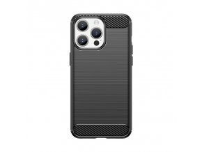 62921 ohebne pouzdro s karbonovym vzorem pro iphone 15 pro max carbon case cerne