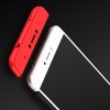 Oboustranný kryt 360 na Xiaomi Redmi Note 4 červený 5