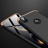 eng pl 360 Protection Front and Back Case Full Body Cover iPhone XR black gold logo hole 45690 6