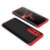eng pl GKK 360 Protection Case Front and Back Case Full Body Cover Xiaomi Mi Note 10 Lite black red 62848 1