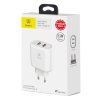 eng pl Baseus Bojure Series Travel Charger Adapter Wall Charger 2x USB 1A Quick Charge 3 0 QC 3 0 23W white CCALL AG02 40771 12